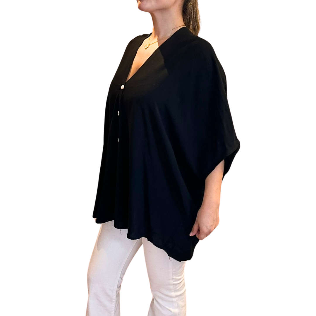 Blusa oversize Negra