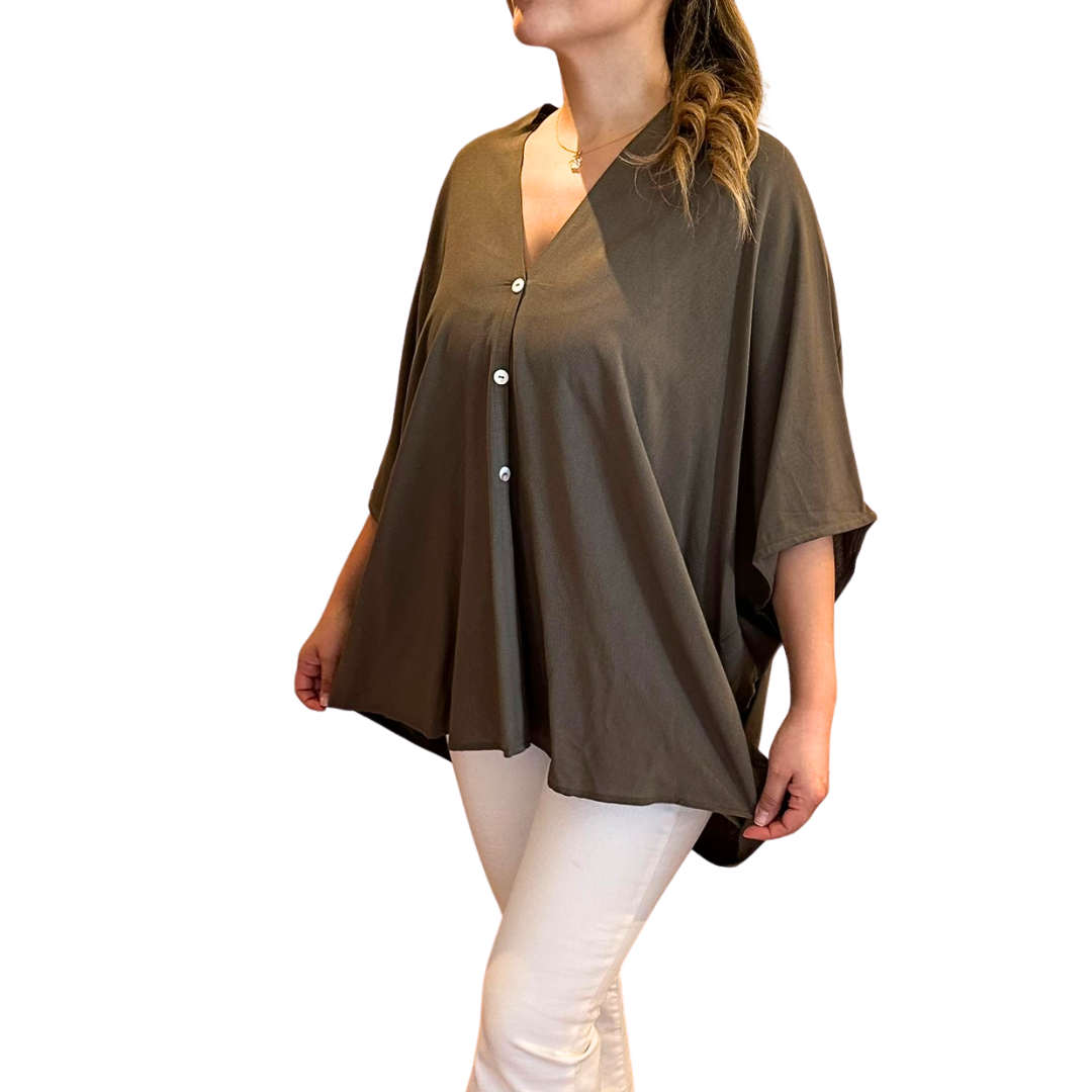 Blusa oversize Verde