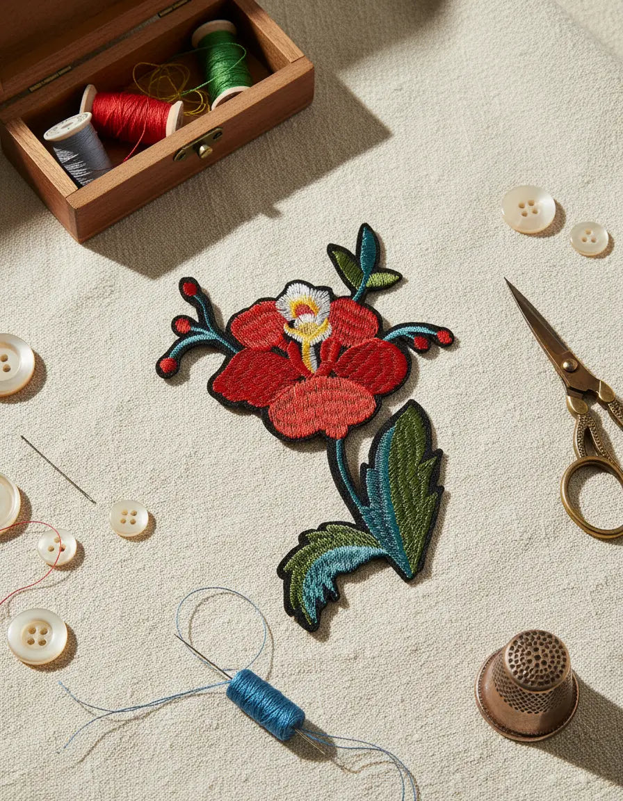Parche Planchable Flor 411