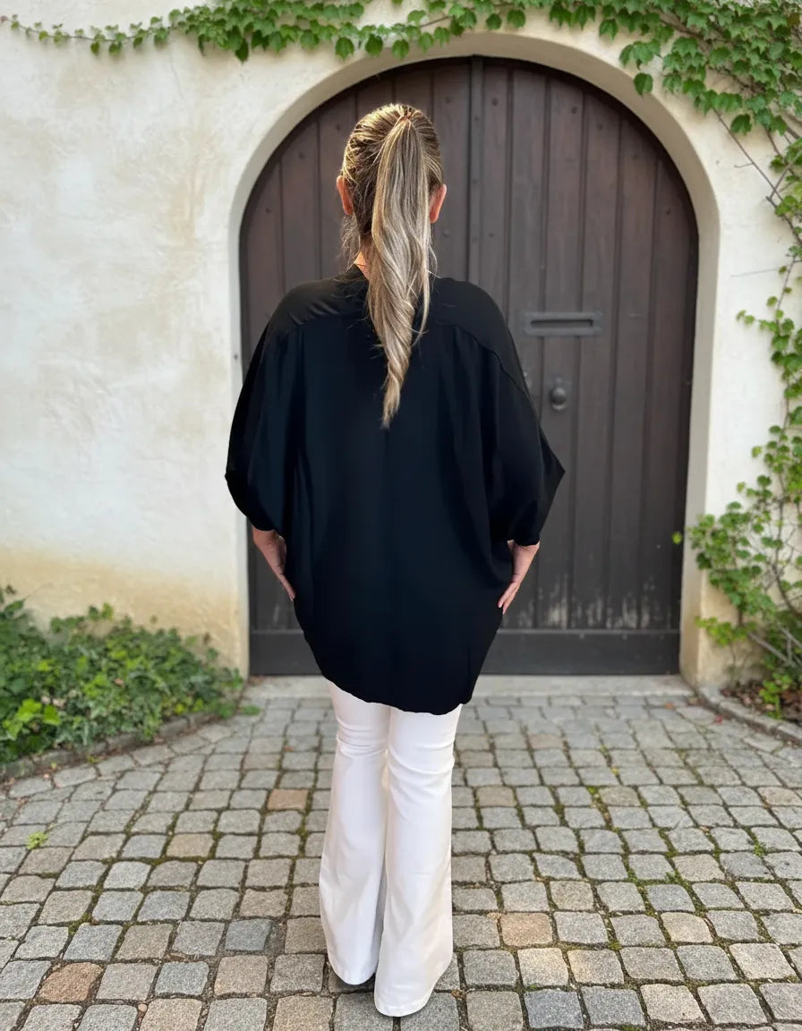 Blusa oversize Negra