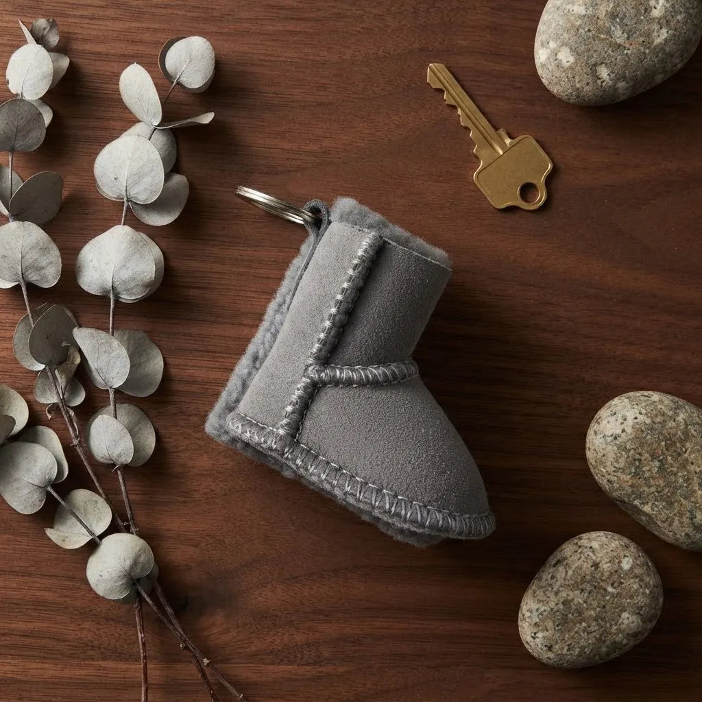 Llavero Bota Gris