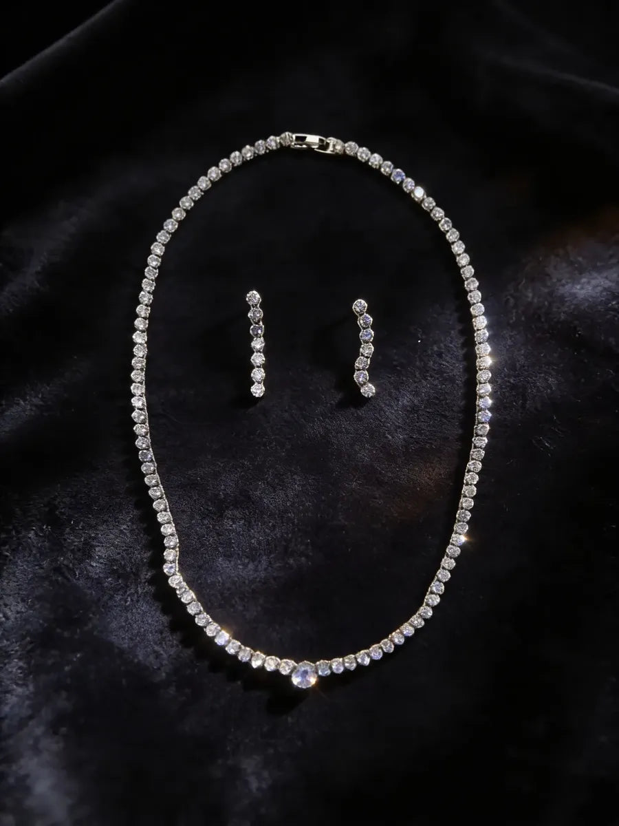 Conjunto de Joyas collar y pendientes - GLE4888
