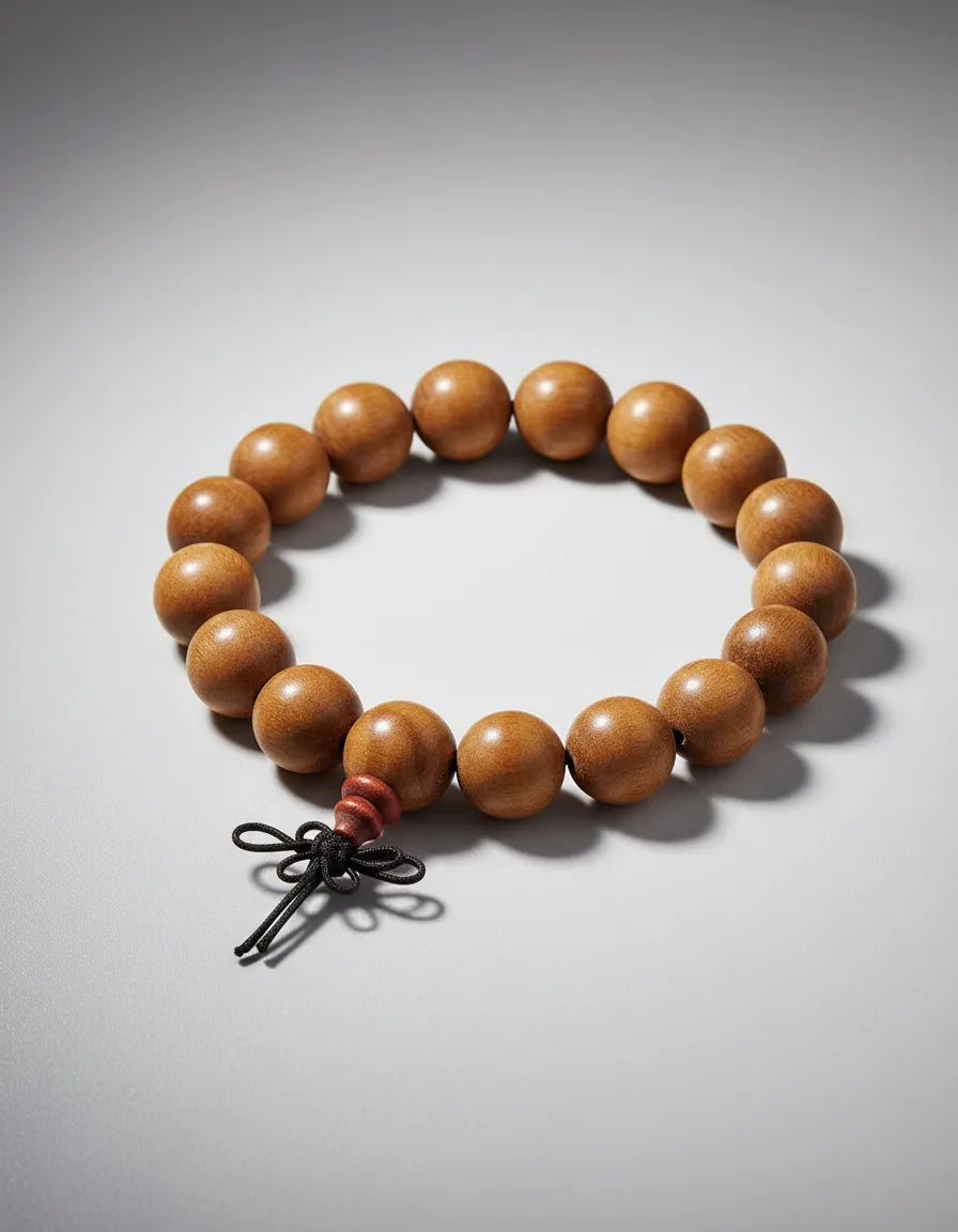 Pulsera cuentas budistas Cafe