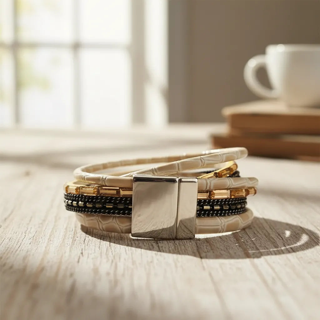 Pulsera broche imán Colores - mod. 9