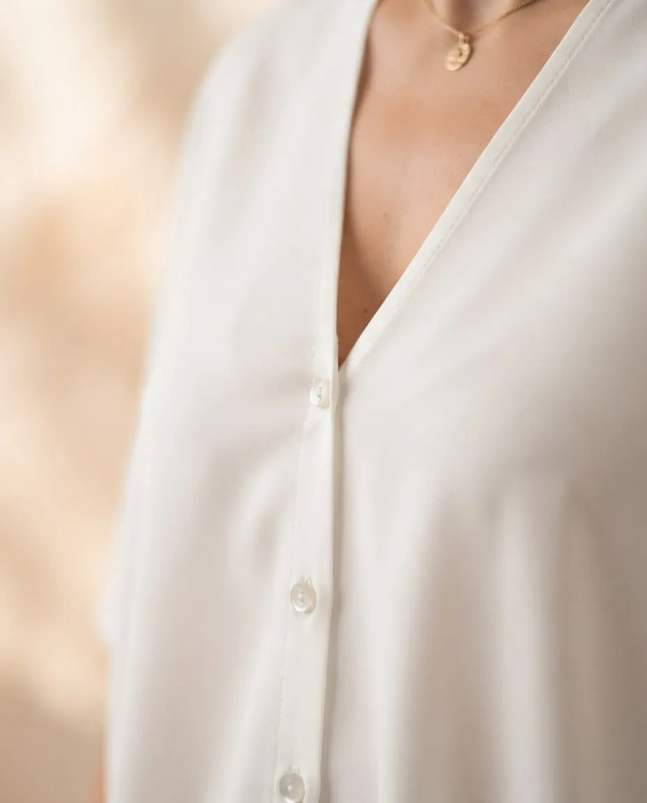 Blusa oversize Blanca