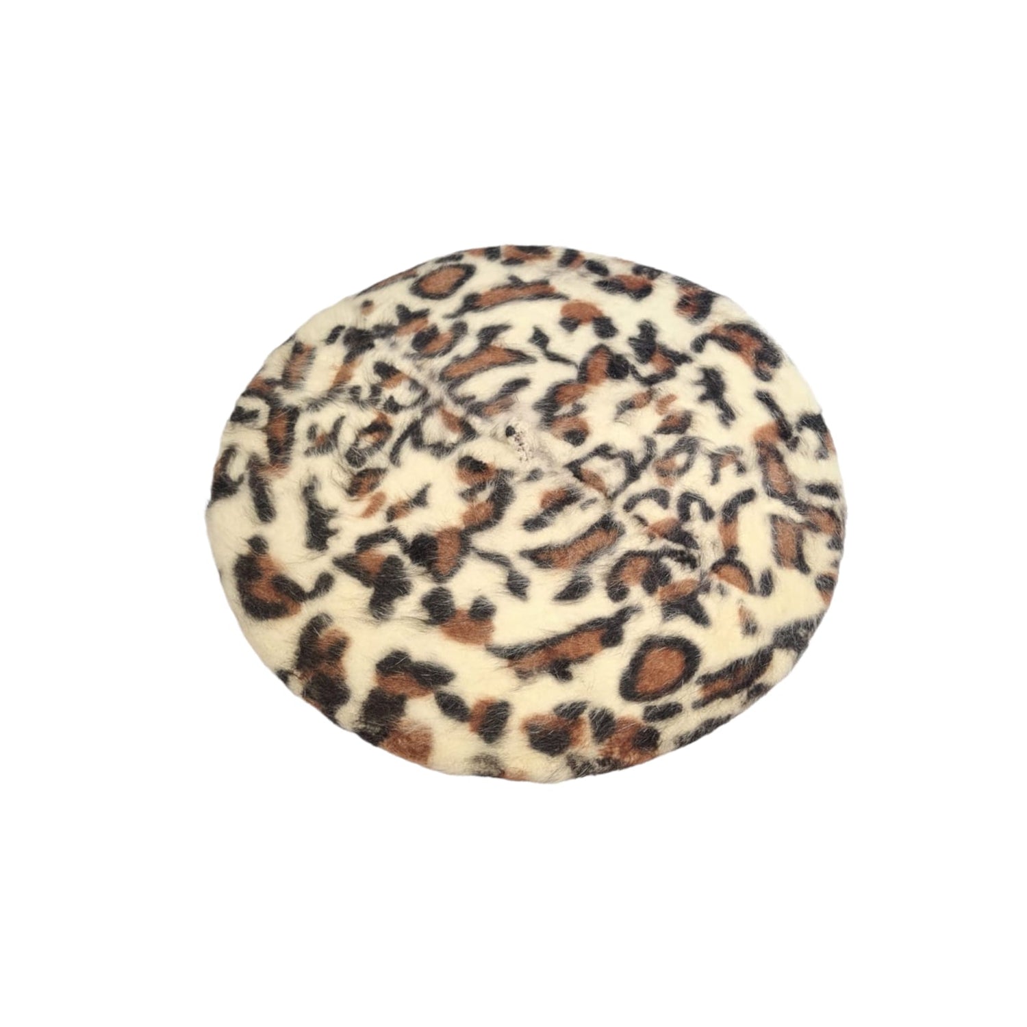 Boina Animal Print Crema