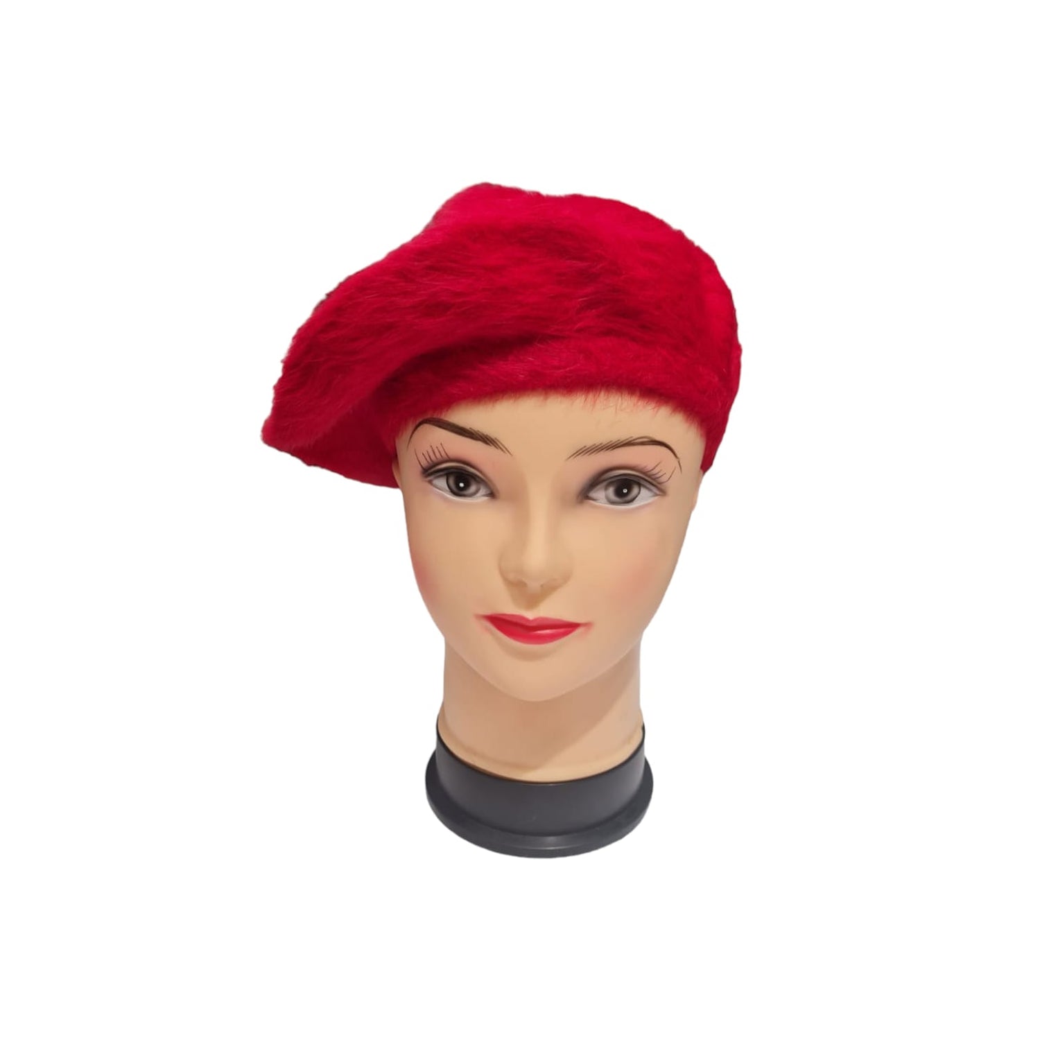 Boina Angora Rojo