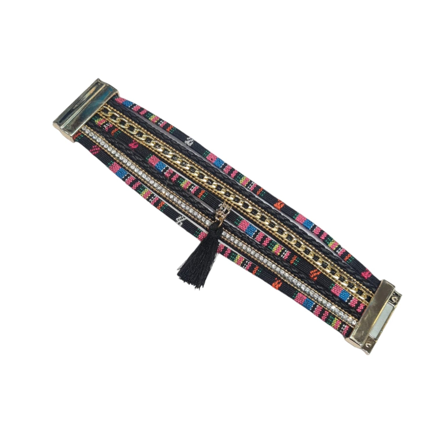 Pulsera broche imán Colores - mod. 4