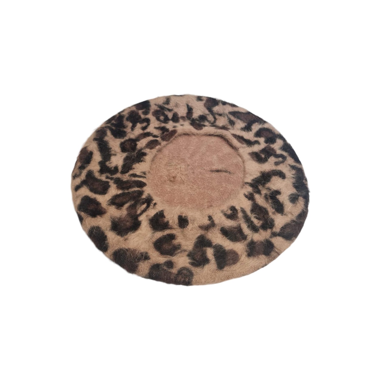 Boina Animal Print Marron