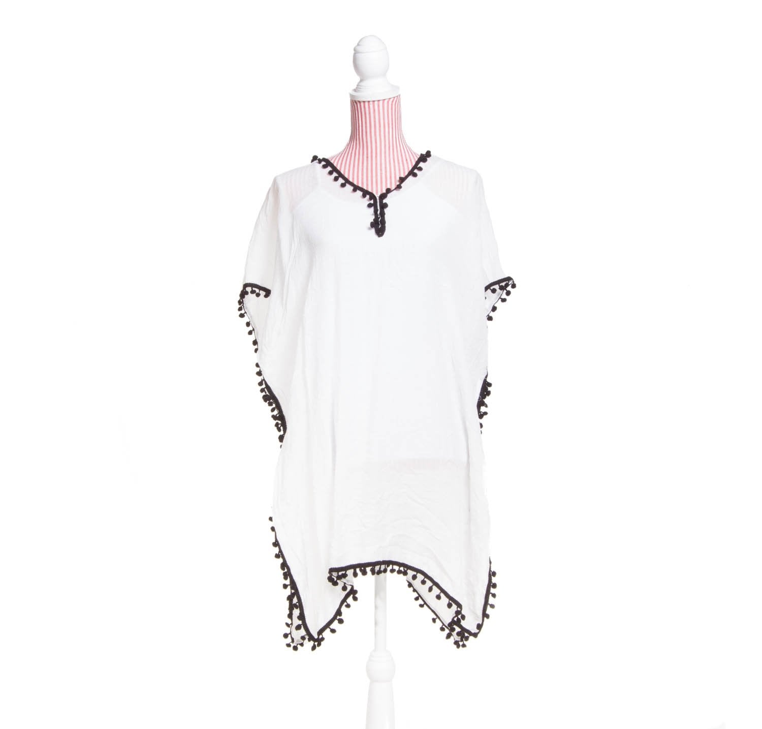 Tapado Eben Ezel 200-2 - Blanco bordes negros