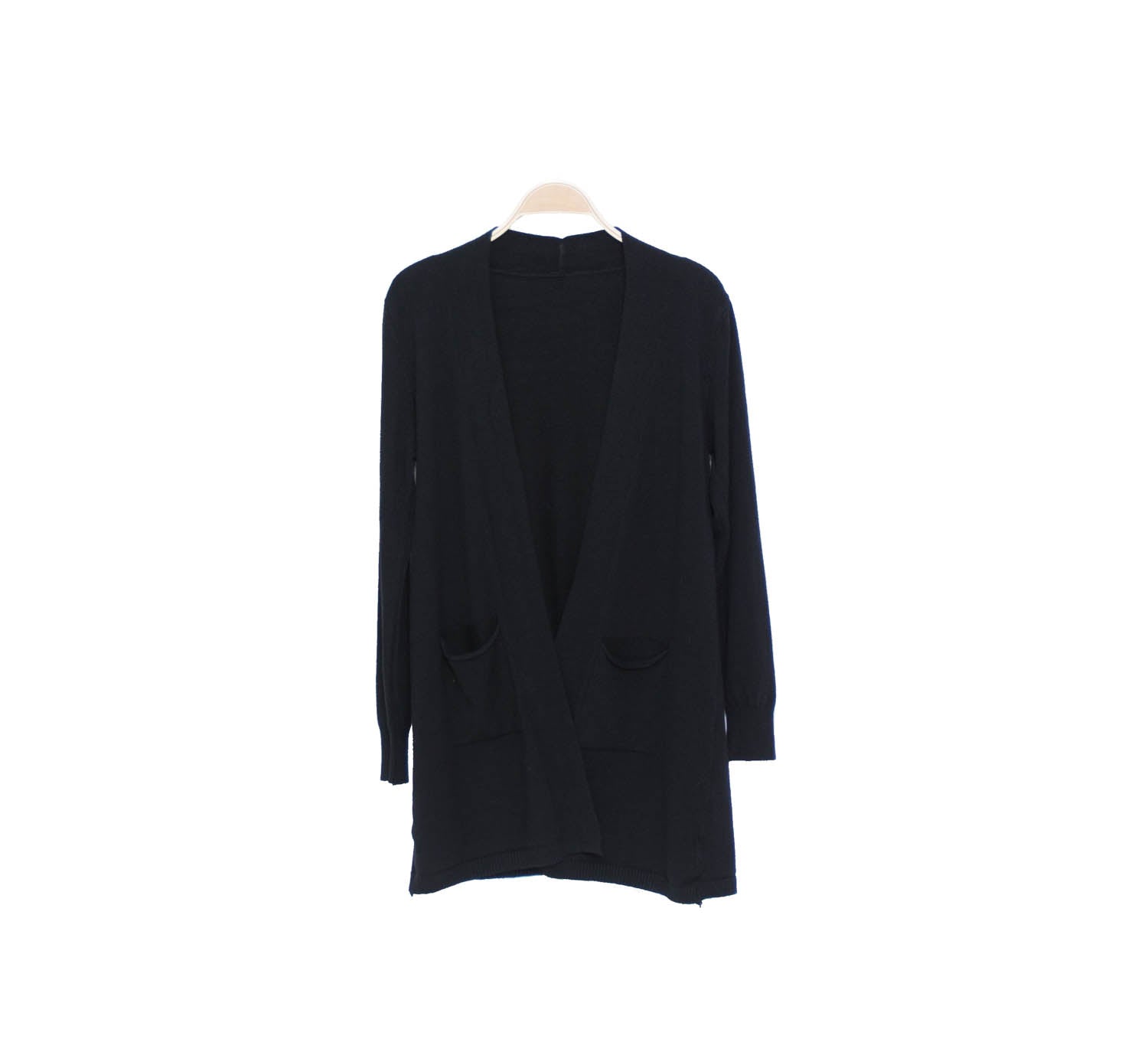 Tapado 8129 - Negro - Pecho 96 Largo 82 Mangas 63 cm aprox