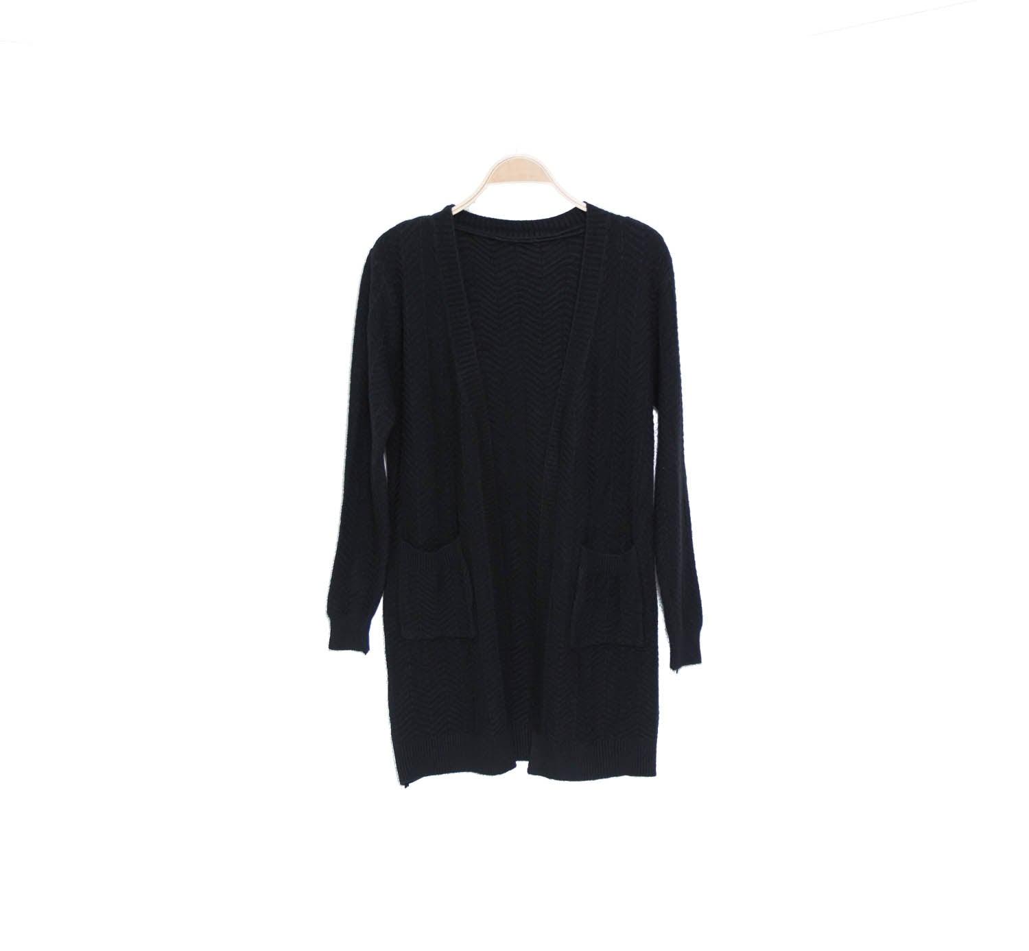 Tapado 2112 - Negro - Pecho 100 Largo 80 Mangas 59 cm aprox