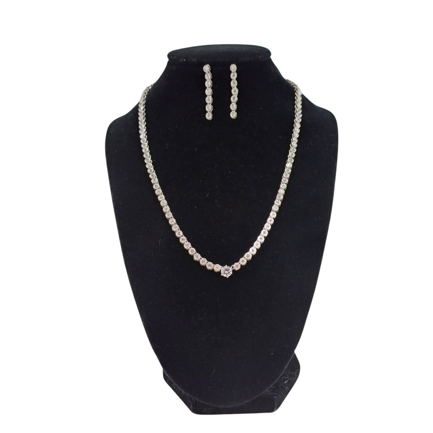 Conjunto de Joyas collar y pendientes - GLE4888