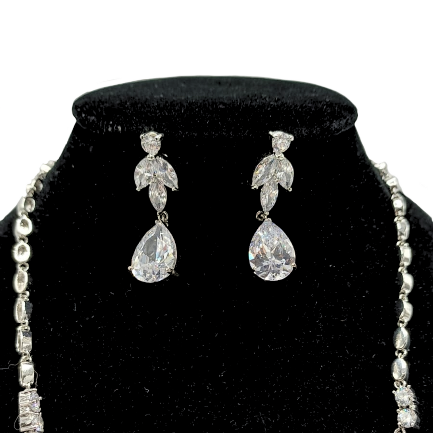 Conjunto de Joyas collar y pendientes - GLE4567
