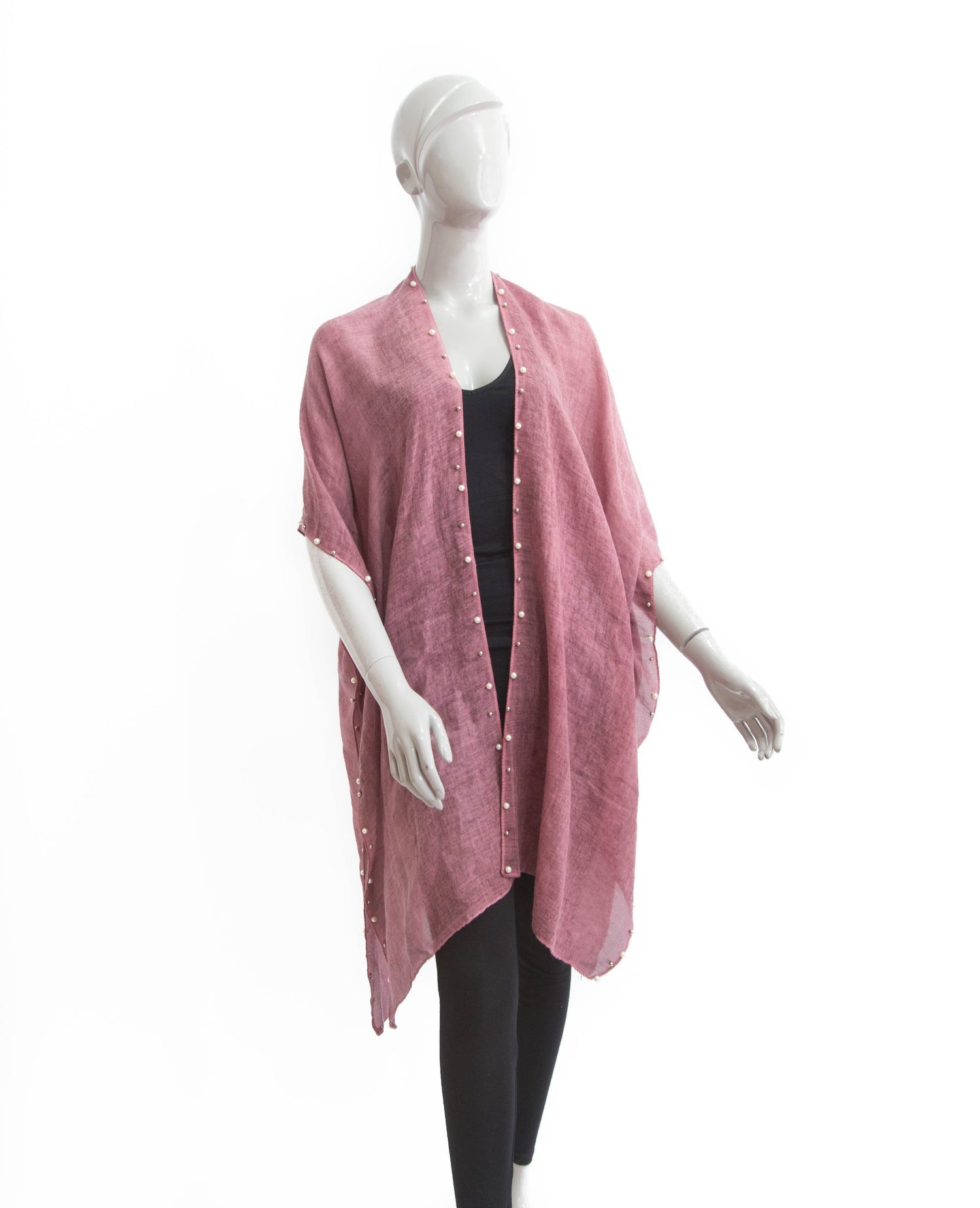 Kimono con Perlas 200-11 - Burdeo