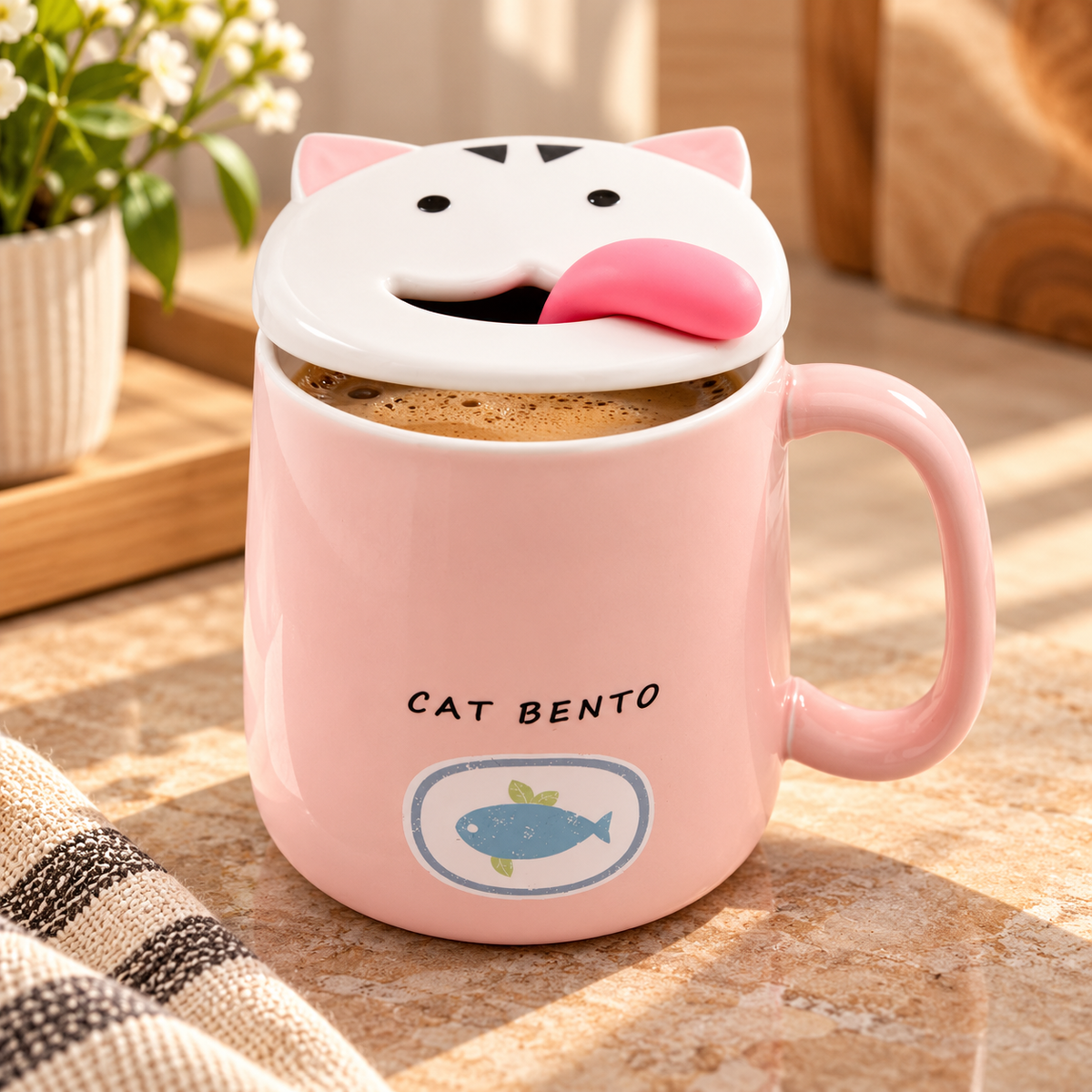 Tazon Cat 194 Bento Rosado