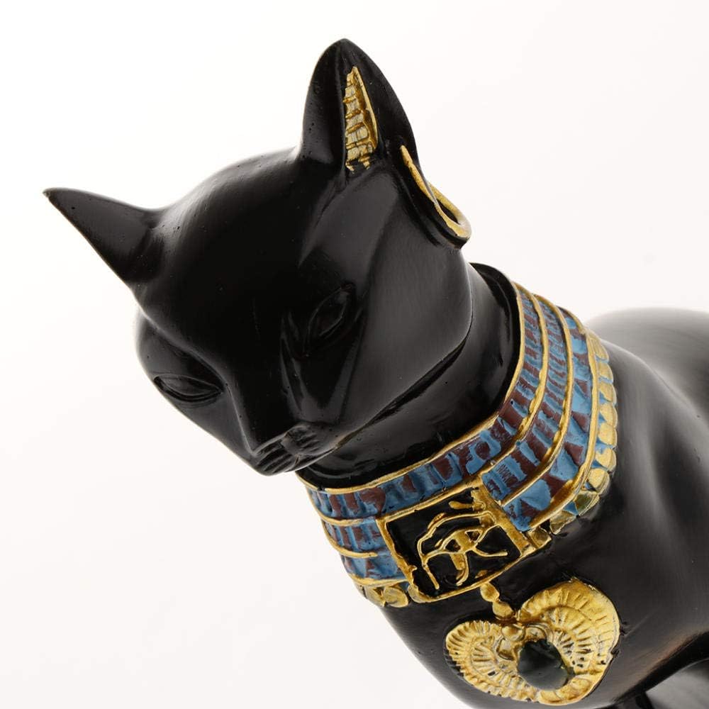 Gato Egipcio Bastet Negro - 981056A