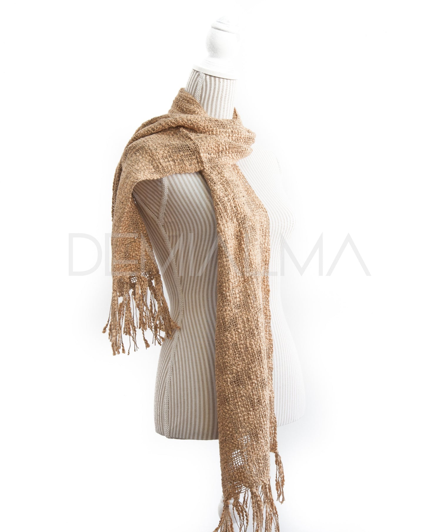 Bufanda boucle beige - DEMIALMA