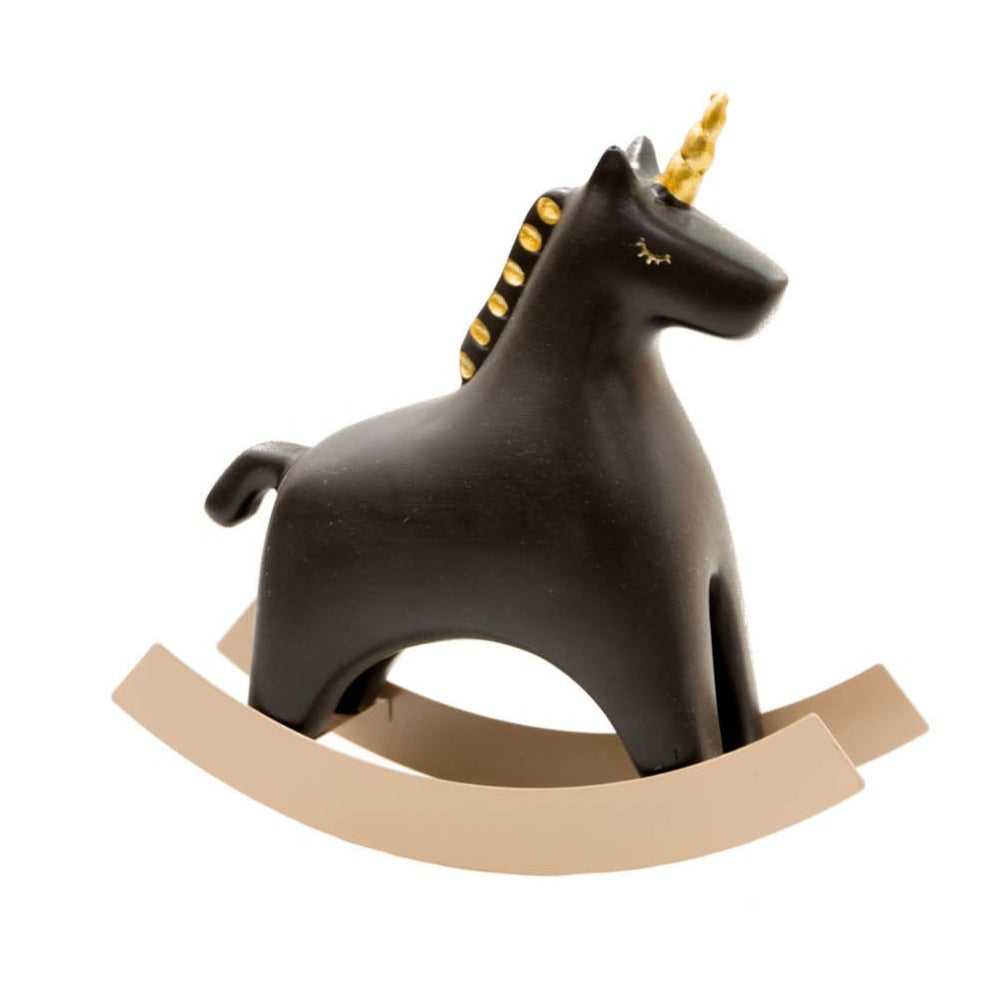 Unicornio Balancin Negro - 9393-7