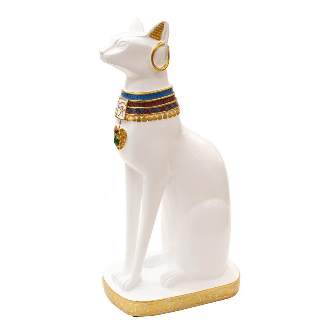 Gato Egipcio Bastet Blanco - 981056B