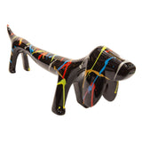 Perro Salchicha Negro Multicolor - 861C+P