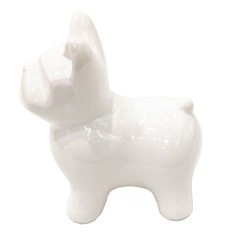 Perro bulldog blanco - 0630-11