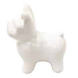 Perro bulldog blanco - 0630-11