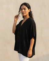 Blusa oversize Negra