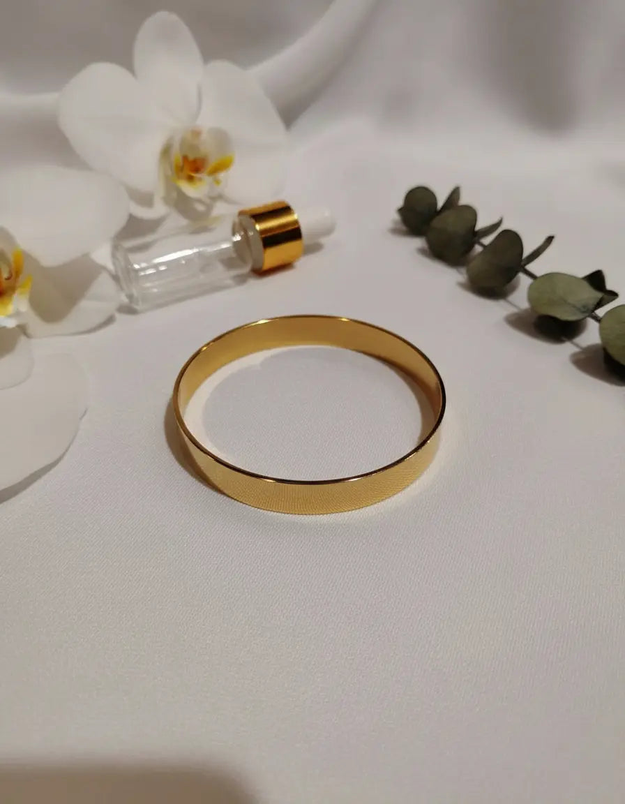 Pulsera esclava dorada AQ