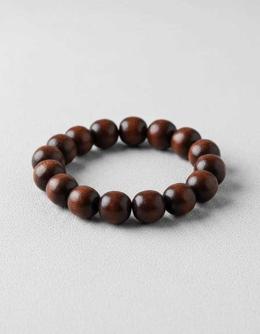 Pulsera cuentas budista Cafe