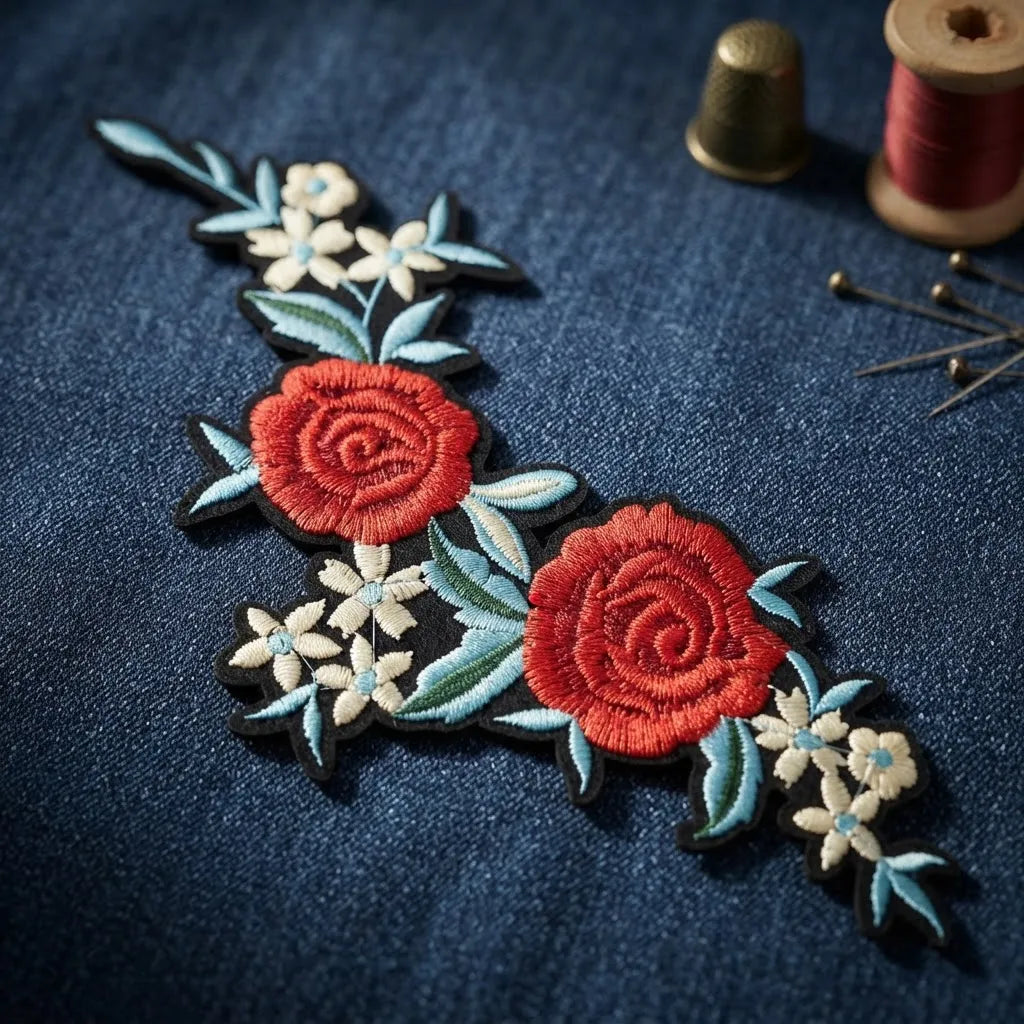 Parche Planchable Flor 408