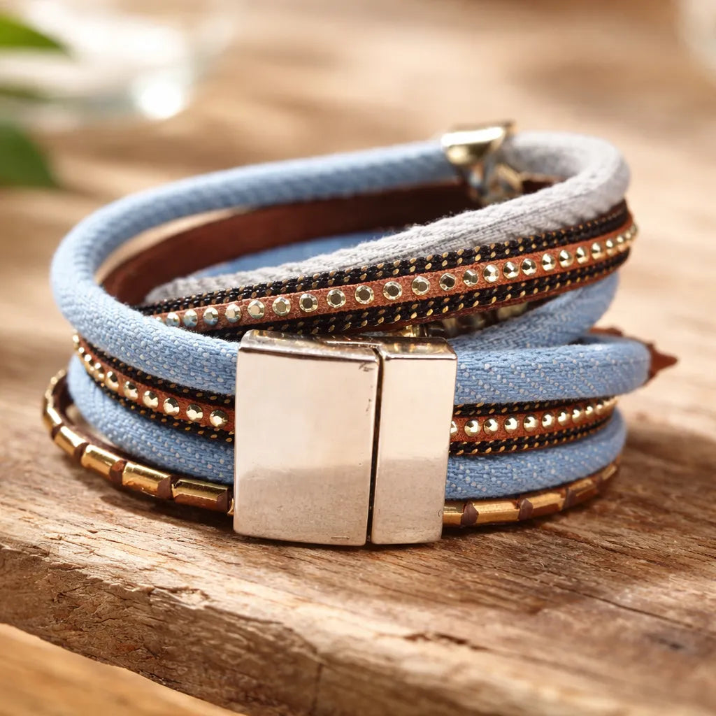 Pulsera broche imán Colores - mod. 10