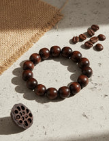 Pulsera cuentas budista Cafe