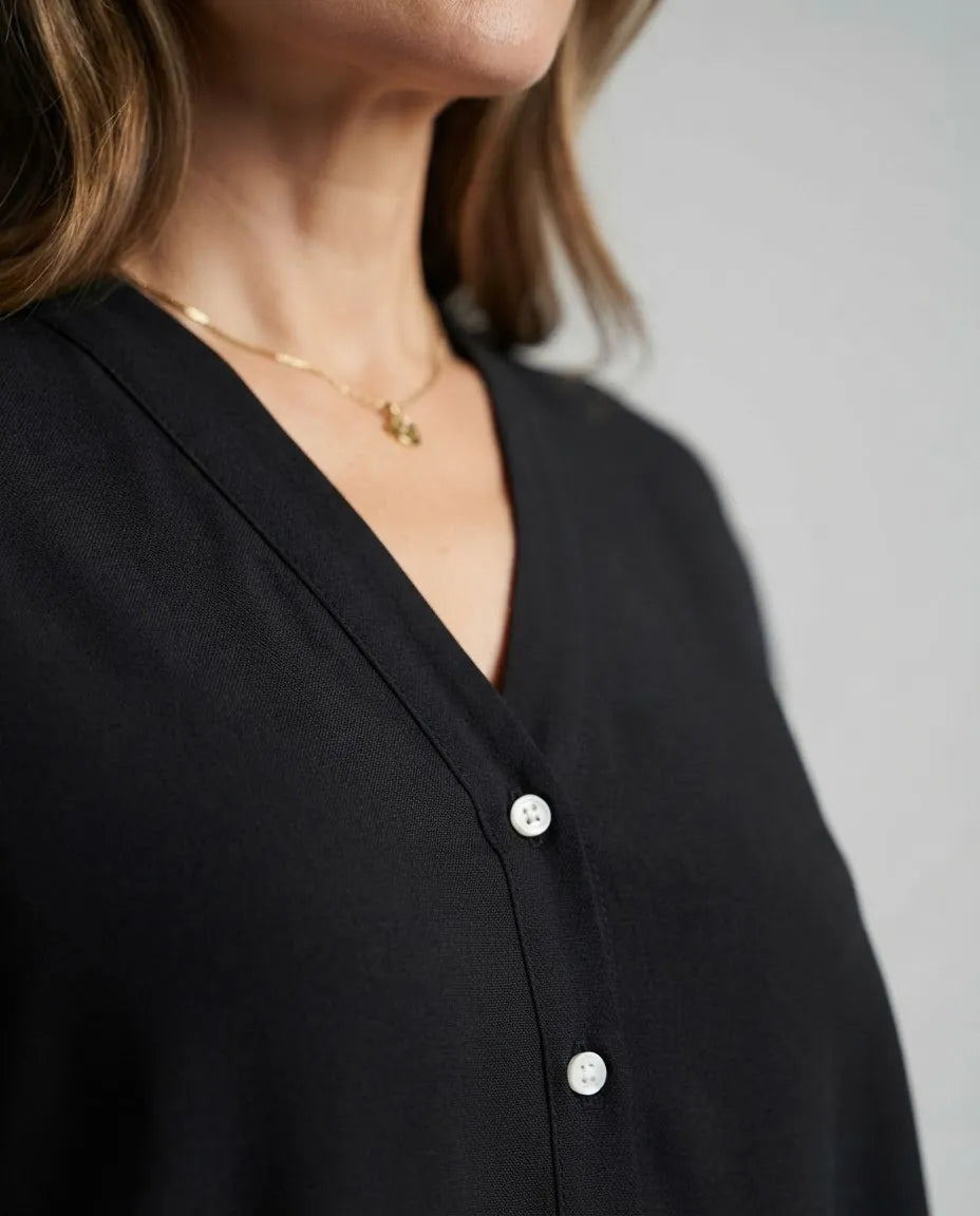 Blusa oversize Negra
