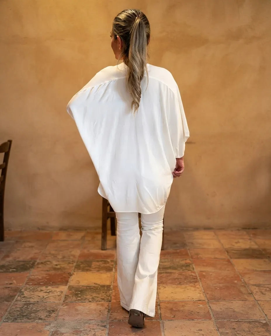 Blusa oversize Blanca