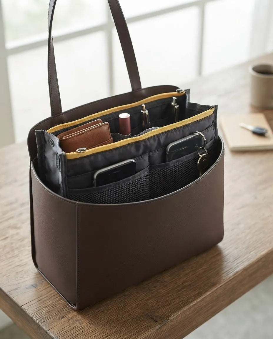 Organizador de Cartera Gris