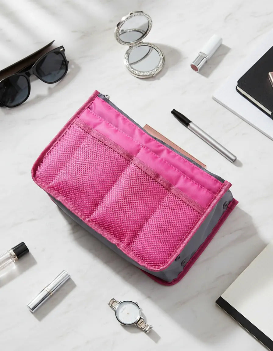 Organizador de Cartera Rosado