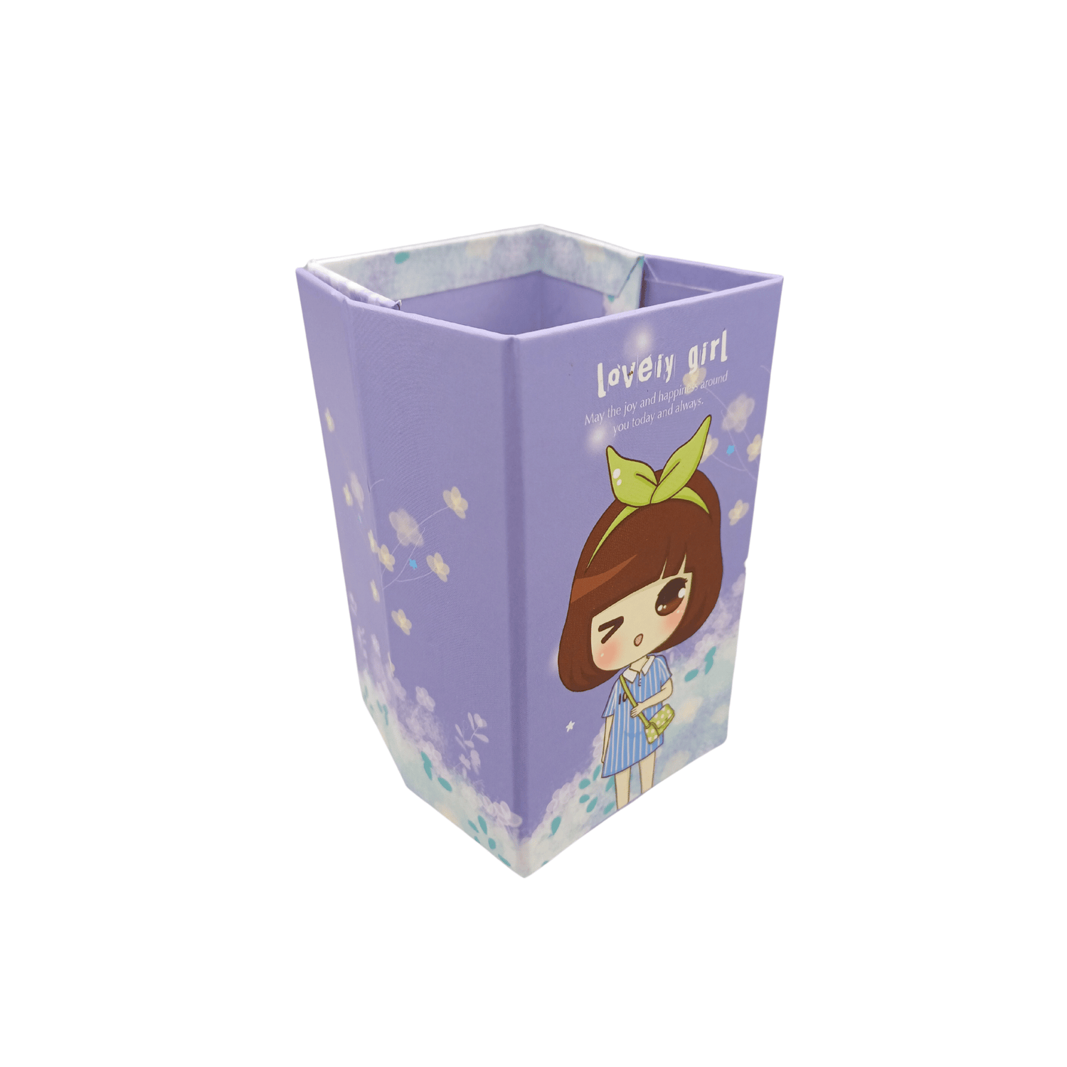 Estuche Organizador - Diseño Morado Lovely girl