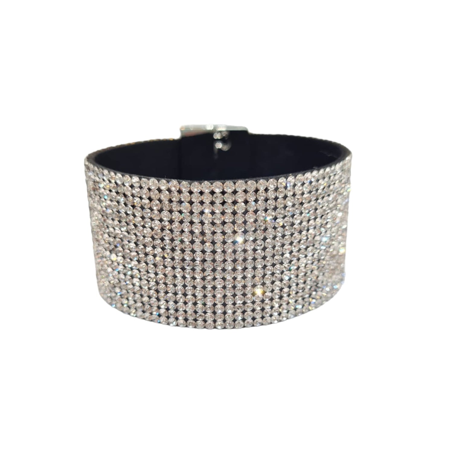 Pulsera con aplicaciones de strass