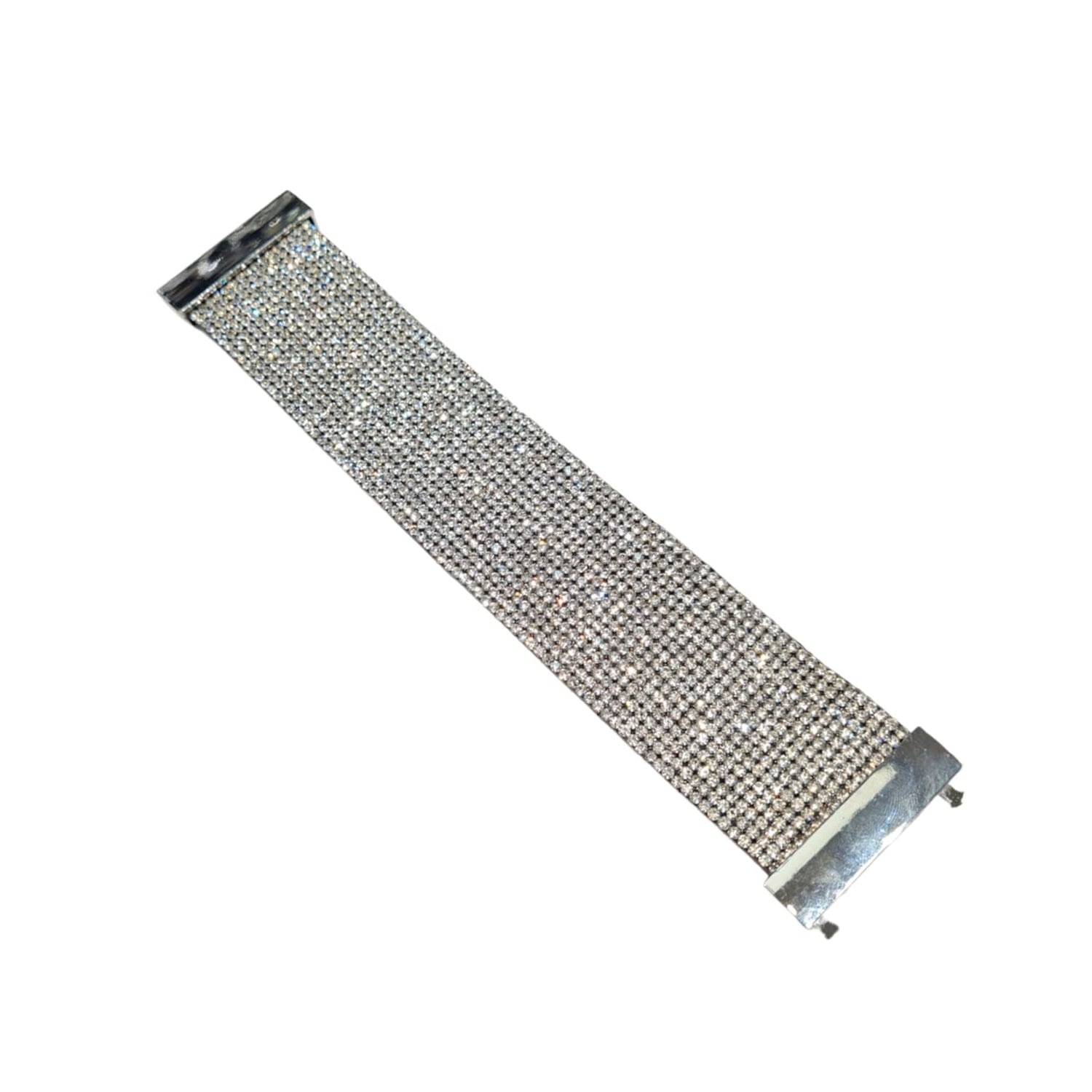 Pulsera con aplicaciones de strass