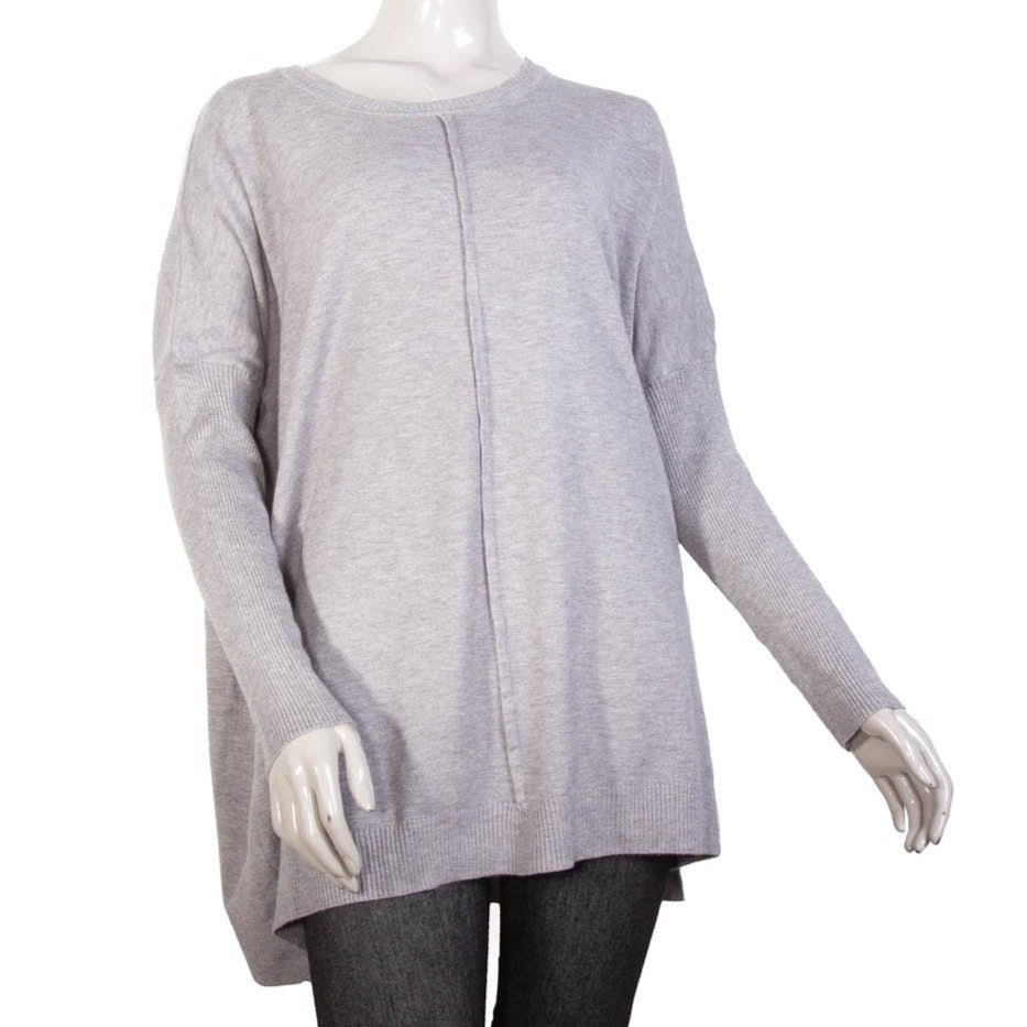 Chaleco 9923 cuello redondo - Gris - DEMIALMA