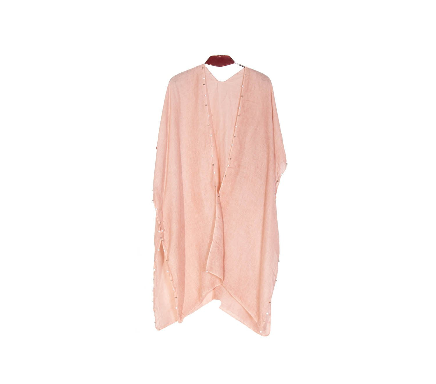 Kimono con Perlas 200-11 - Rosado