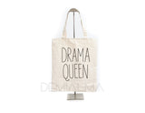 Bolso Totebag Drama Queen blanco - DEMIALMA