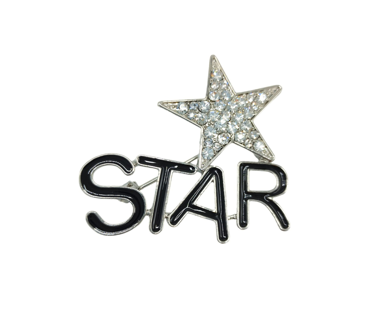 Prendedor Star Negro