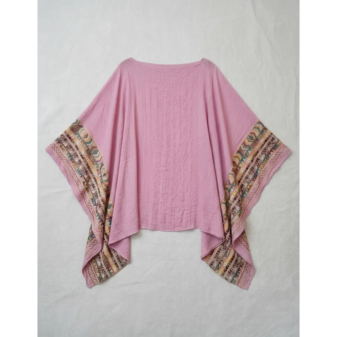 Poncho Bordado 47200-17 - LILA