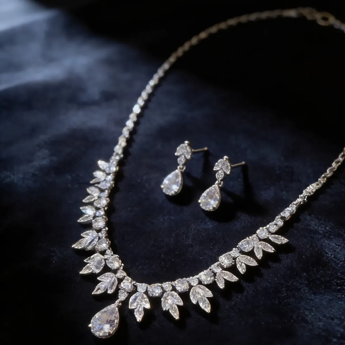 Conjunto de Joyas collar y pendientes - GLE4567