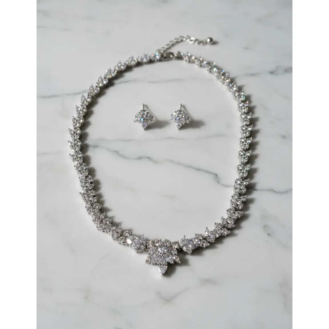 Conjunto de Joyas collar y pendientes - GLE4726