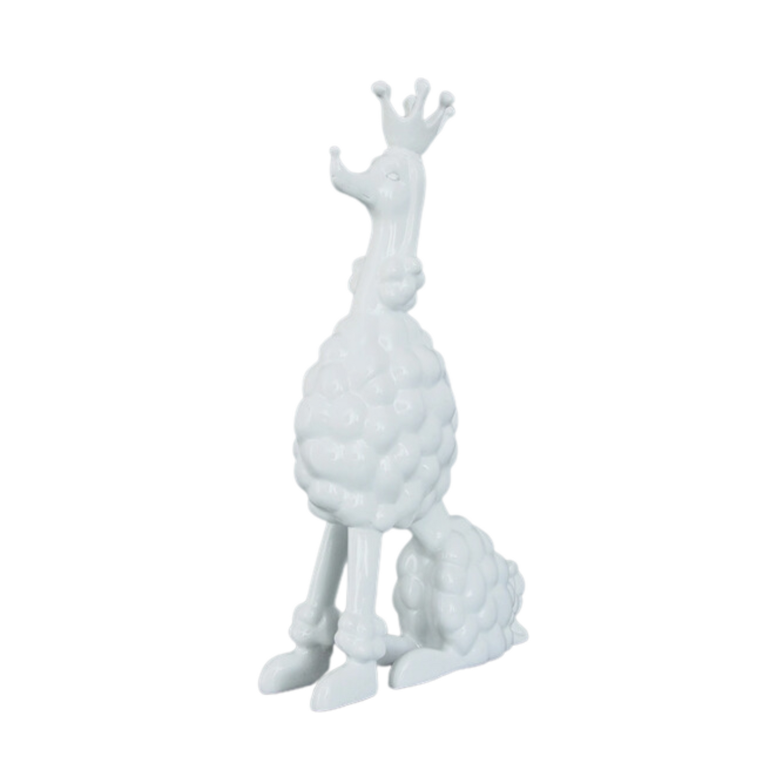 Perro Poodle Sentado - H2000-616B