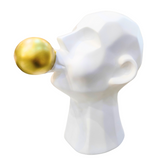 Busto Geométrico Blanco - 9000-25