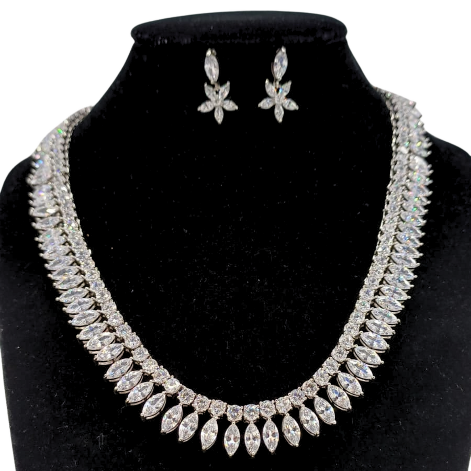 Conjunto de Joyas collar y pendientes - GLE4952